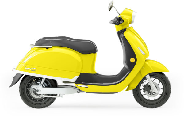 gelber Elektroroller Model 54i:nspire